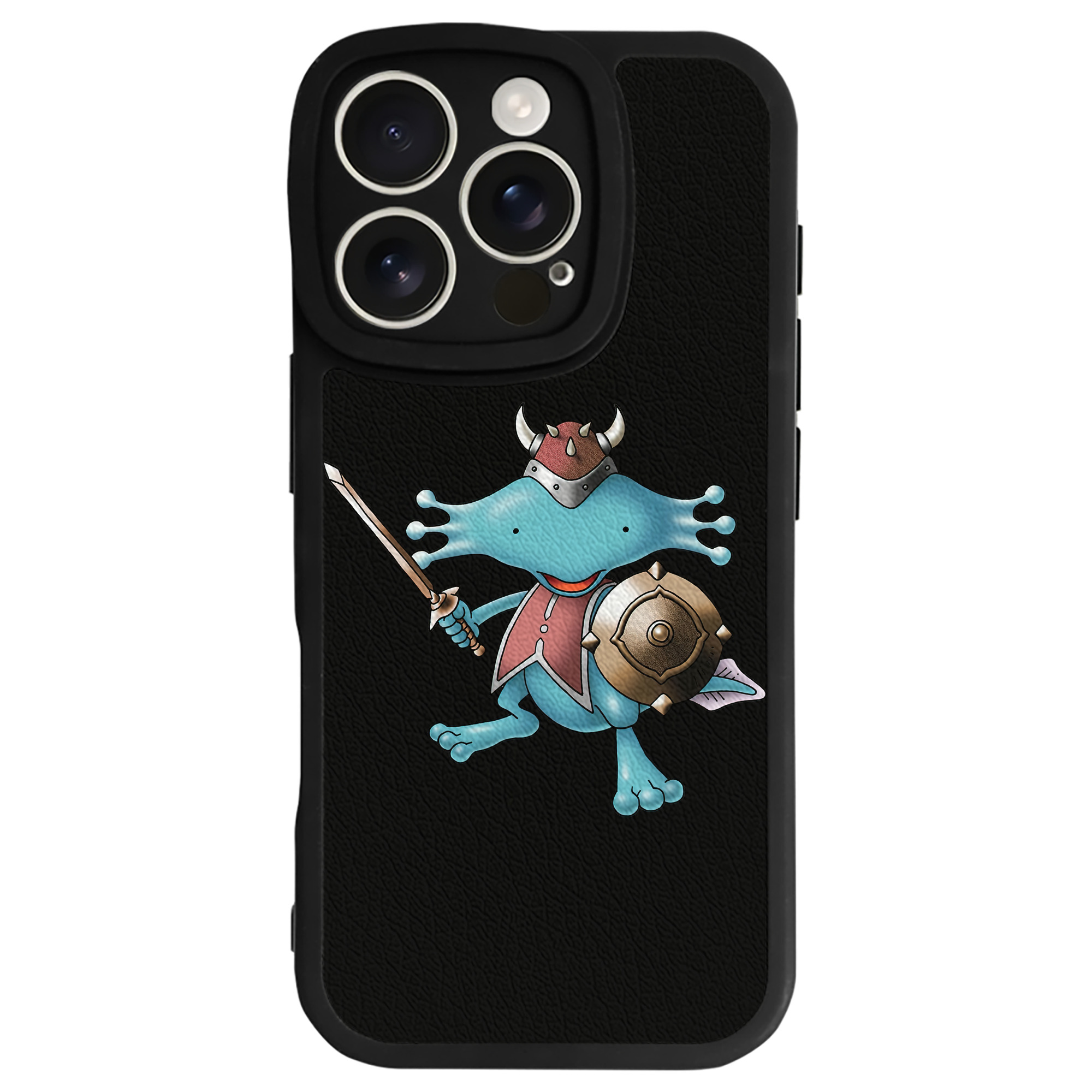 （画像用） ドラゴンクエスト Doragon Kuesuto Dragon Quest 【iPhone 16シリーズ対応】シリコンスマホケース（レザー調） 材質：シリコン
